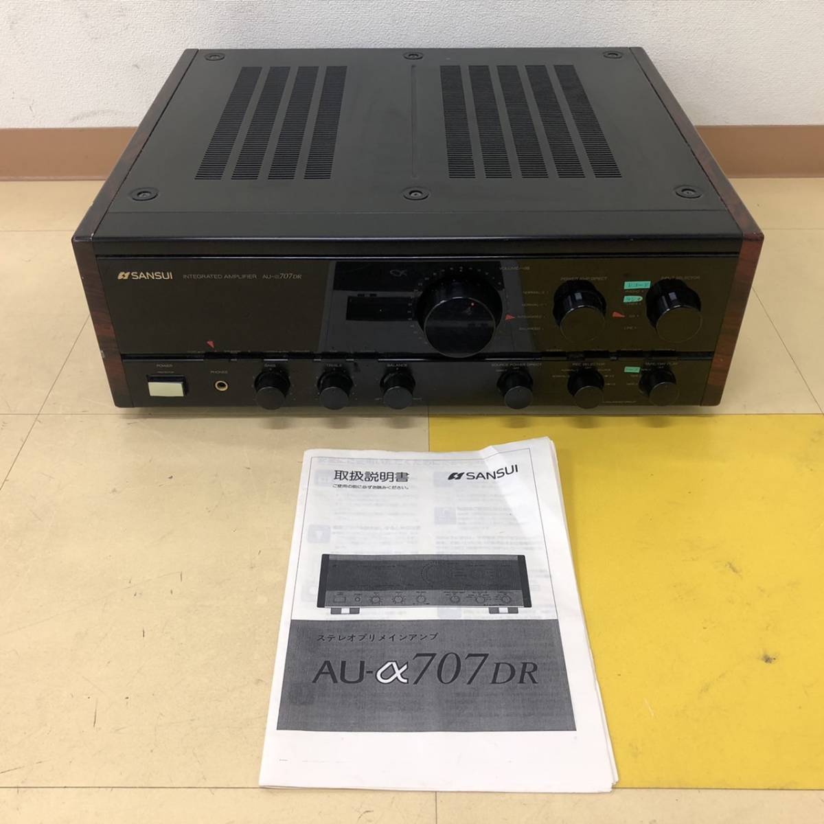 L024003(072)-316/YH30000【名古屋】SANSUI サンスイ AU-α707DR 