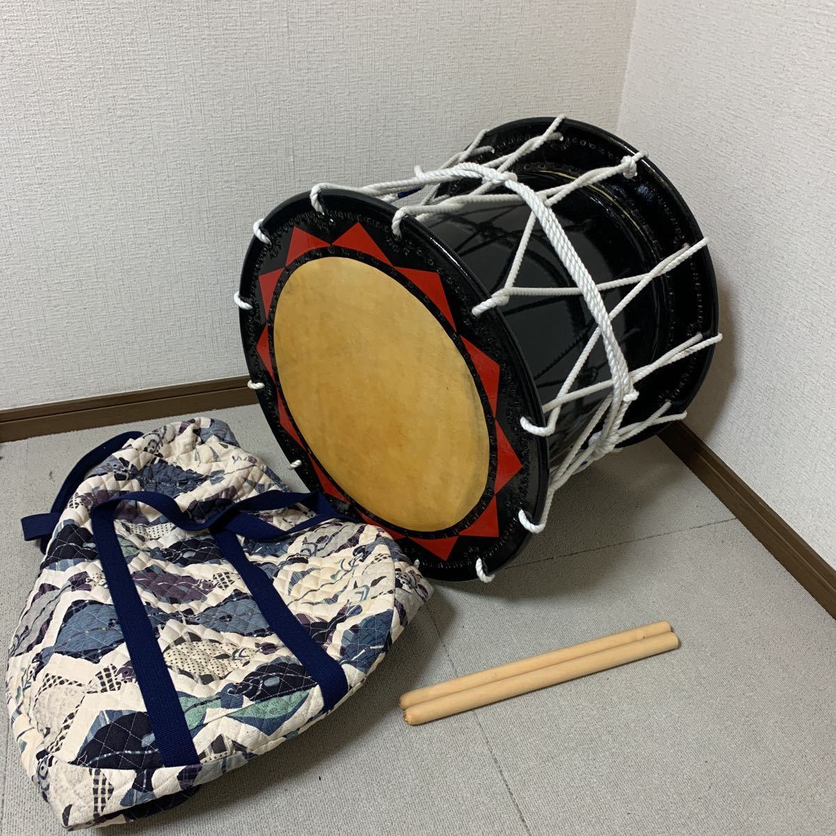 さんさ太鼓 盛岡さんさ踊り 専用袋入り 和太鼓 スプリング様専用盛岡
