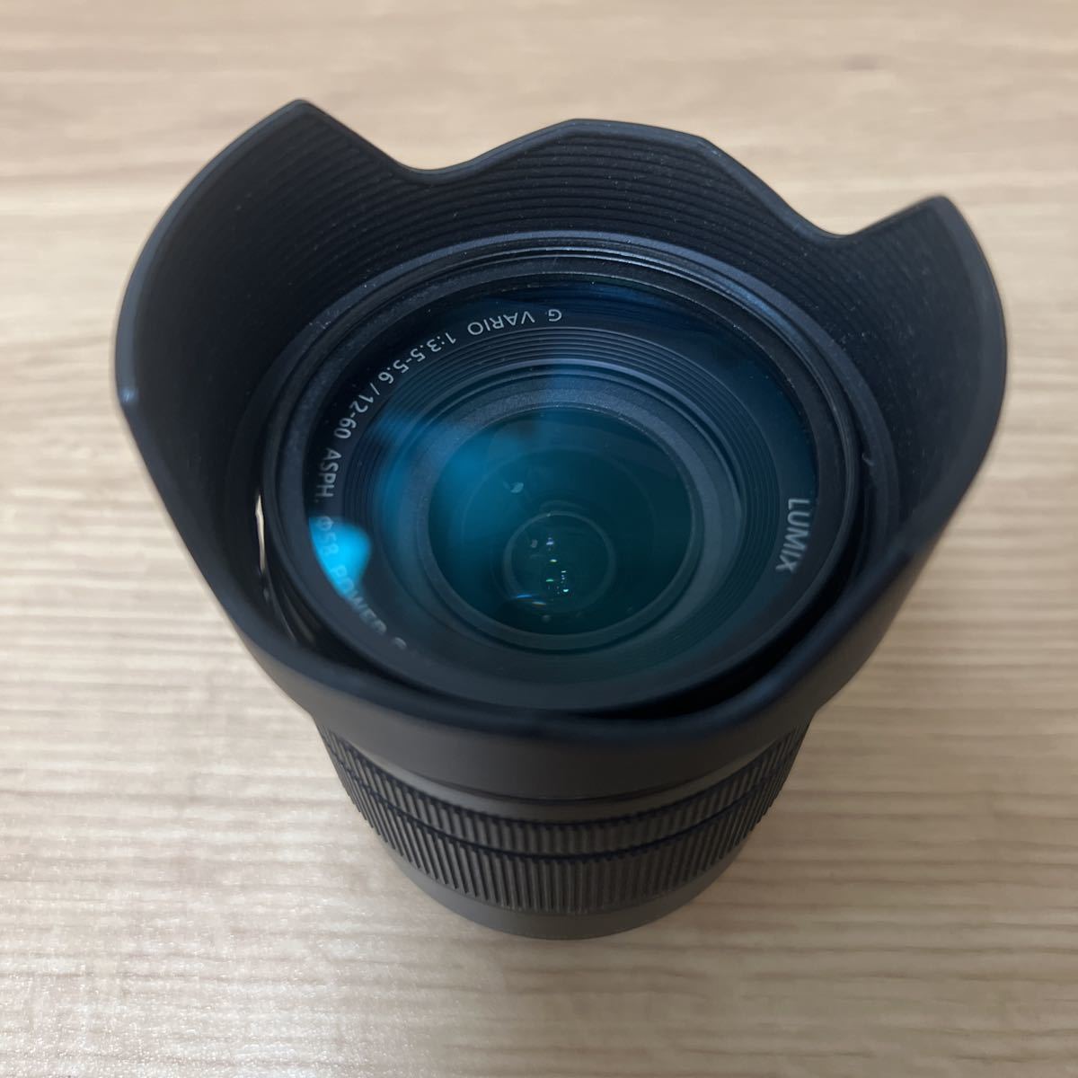 【ジャンク品】 LUMIX G VARIO 12-60mm/F3.5-5.6 ASPH./POWER O.I.S. H-FS12060 カメラレンズ GH5 G 12-60mm Panasonic Camera PANASONIC F3.5〜☆M4&frasl;3