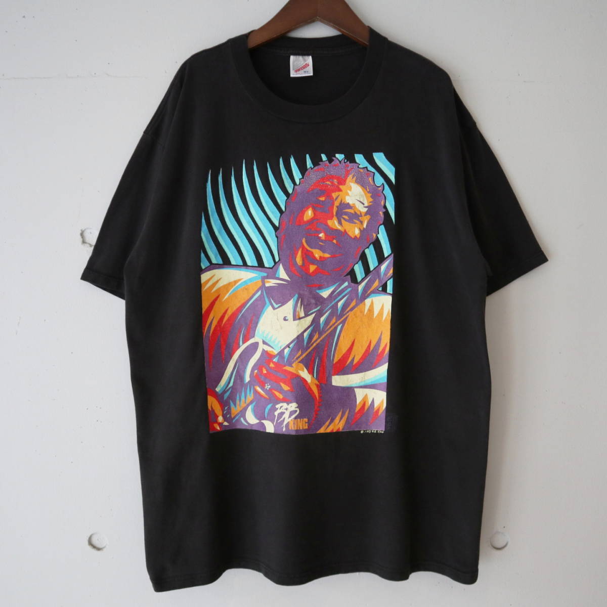  90's B.B.King Tシャツ XL Blues festival 1993 BBキング ブルース ギタリスト R&B ジャズ ミュージシャン ヴィンテージ Buddy Guy アート(Tシャツ)｜売買されたオークション情報、yahooの商品情報をア Tシャツ