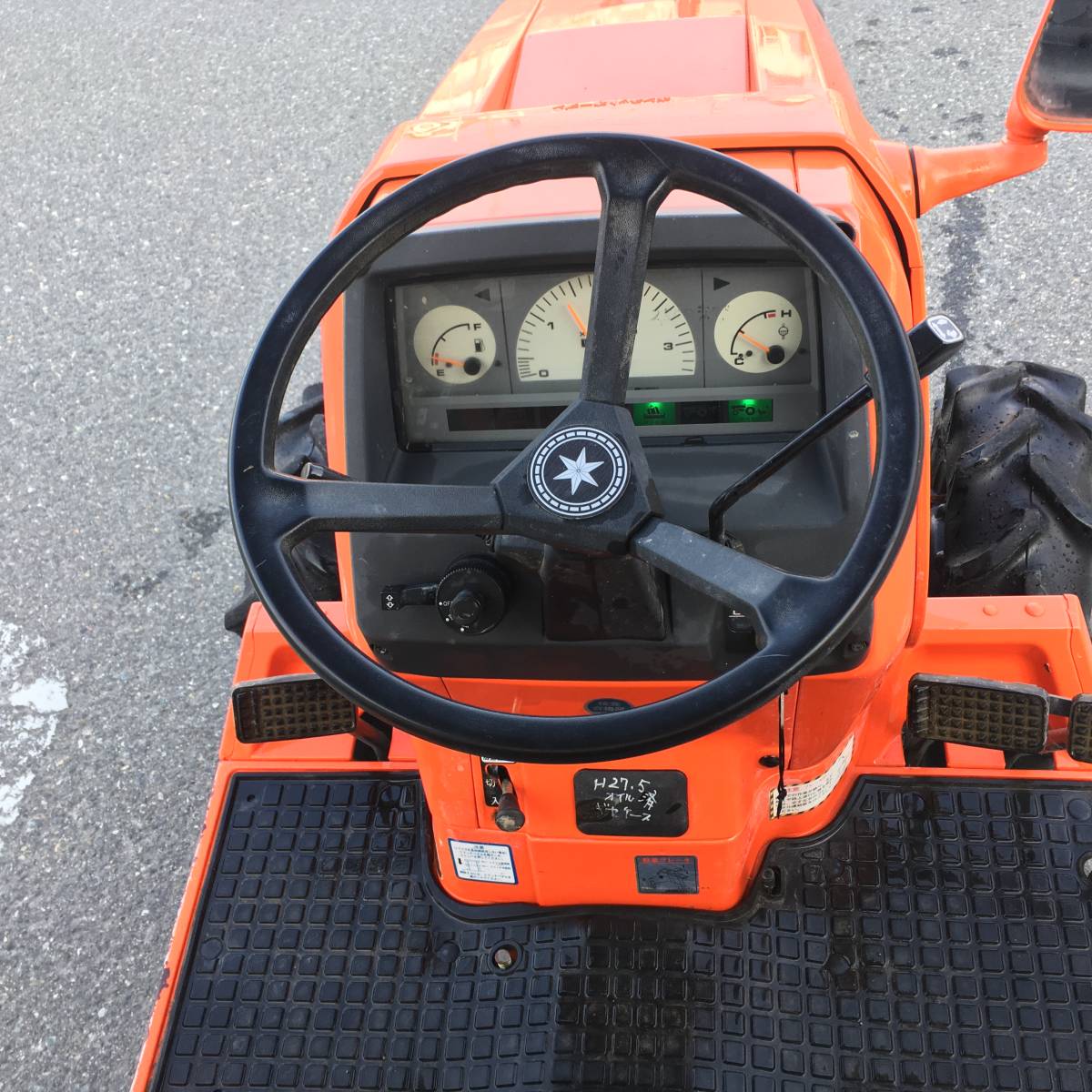 秋田 美品 クボタトラクターKB225 4WD アワー305h、パワステ、自動水平