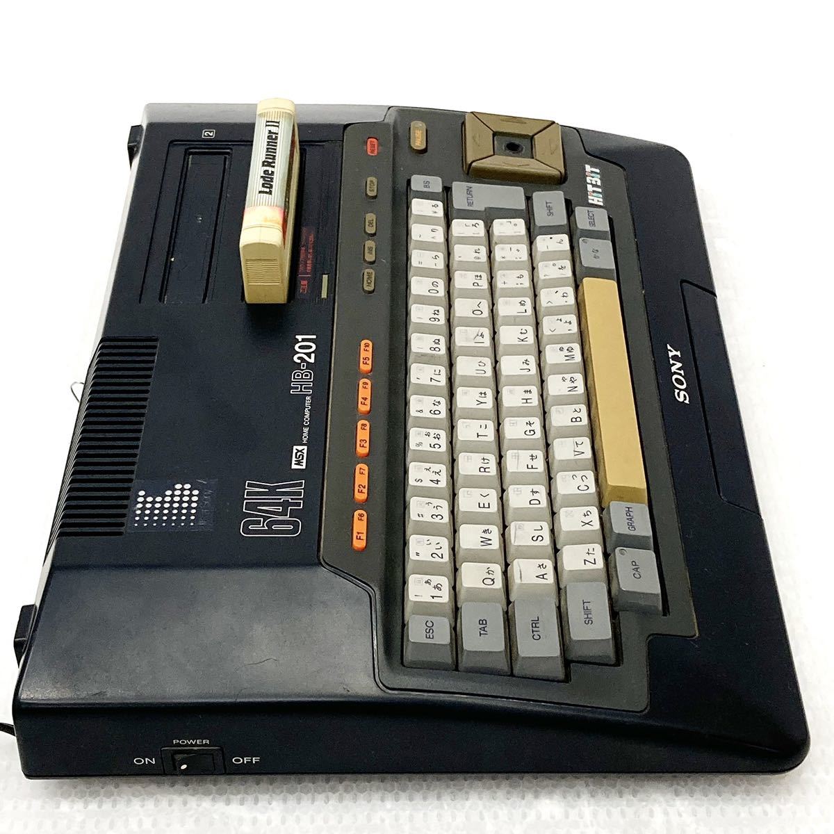 SONY ソニー MSX HB-201 ロードランナー ゲーム 本体 ソフト レトロ 