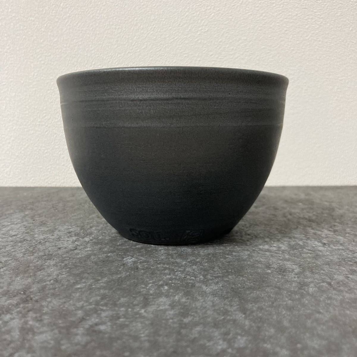sou.鉢×伝市鉢 bowl Black | PlantsMake PLASTIC 伝市鉢 黒 プラ
