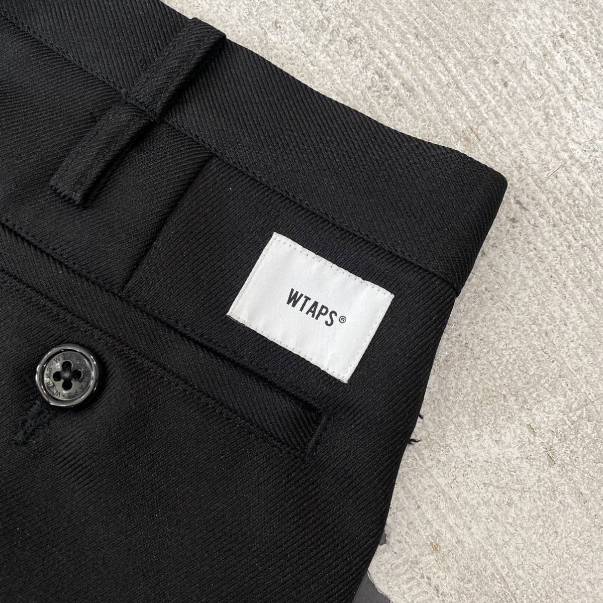 WTAPS TUCK 01 ⁄ TROUSERS | Black Tuck Pants SVD 22SS 公式通販