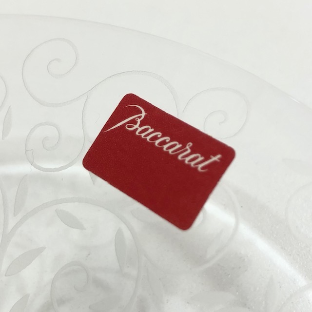 10097】バカラ Baccarat リングホルダー アクセサリートレイ(バカラ