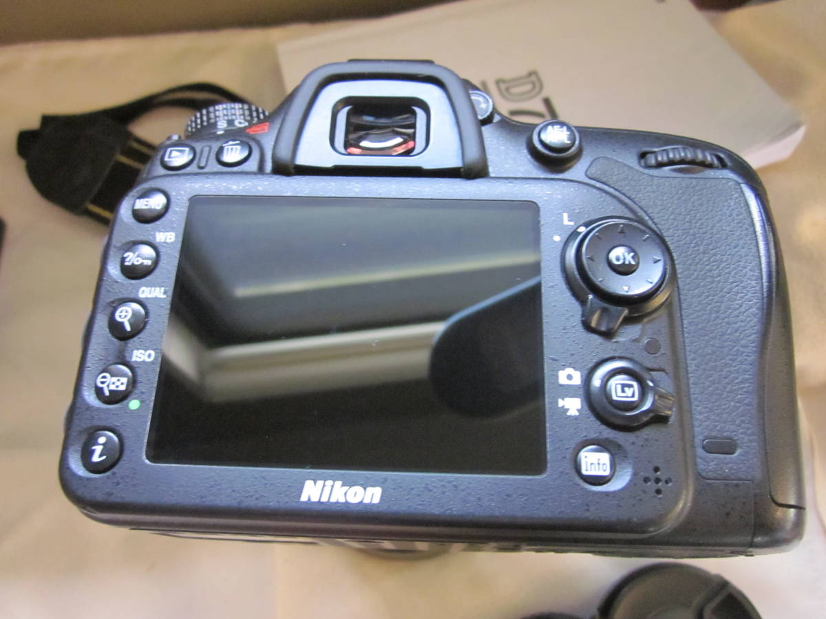 中古良品 ニコンNikon D7100 ＋AF-s18-105 VR レンズキット 動作品