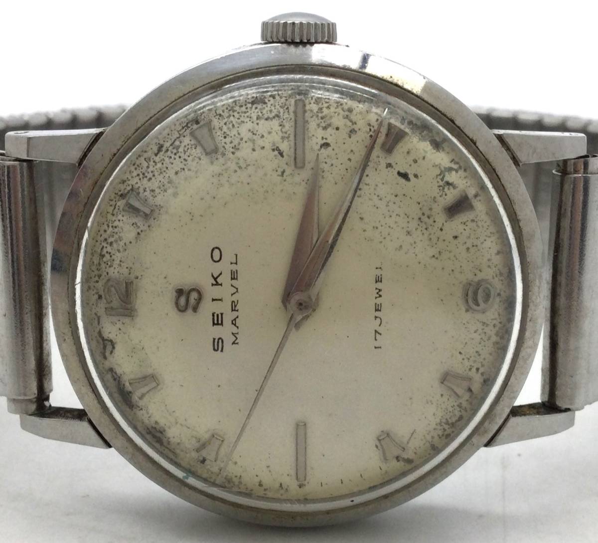 動作品【 SEIKO MARVEL 手巻き 腕時計 13067 】セイコー マーベル 