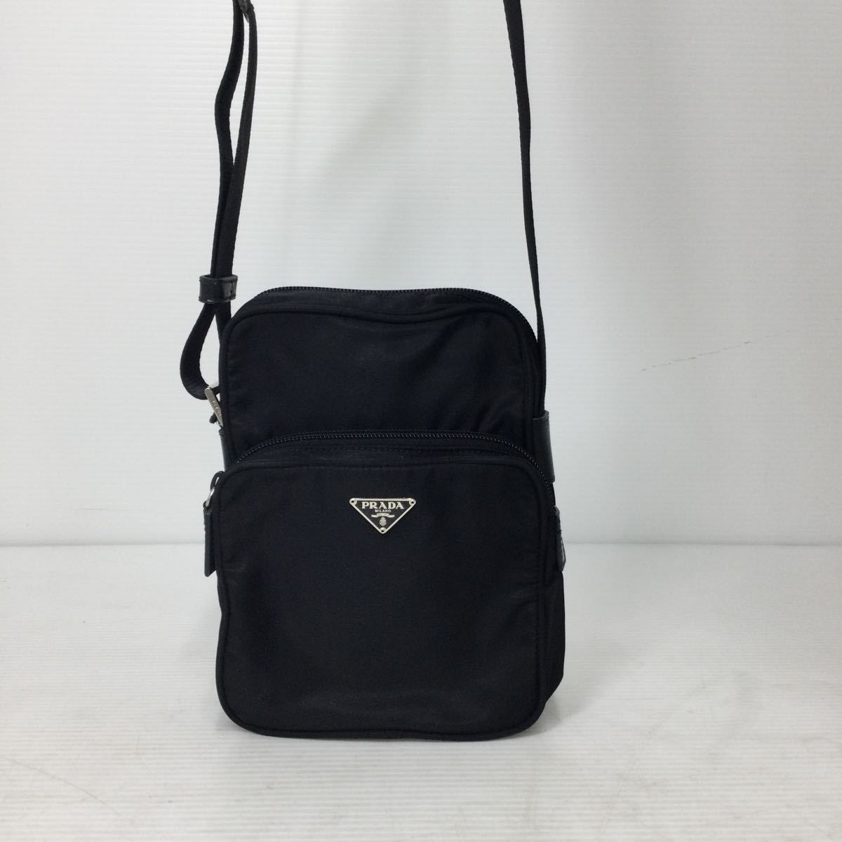 ☆1円スタート プラダ PRADA ナイロン アマゾン型 ミニショルダー