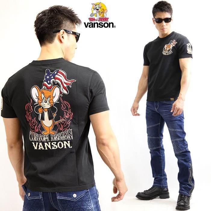 VANSON &amp;amp;amp; TOM JERRY バンソン Vanson jerry - Gem tom vanson