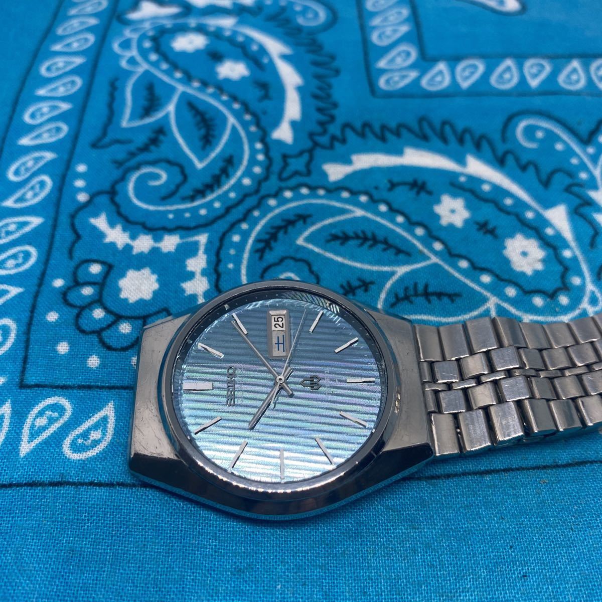 稼働 良品0116-4 SEIKO TYPEⅡ セイコー タイプ2 メンズ腕時計 7123
