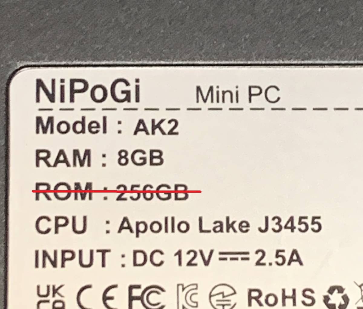 【訳有】NiPoGi Mini PC AK2 ストレージ無し / Celeron J3455 メモリ8GB Wifi有 VESA取付用金具 ACアダプター等付属 NiPoGi AK2 Plus : cooling? Ubuy
