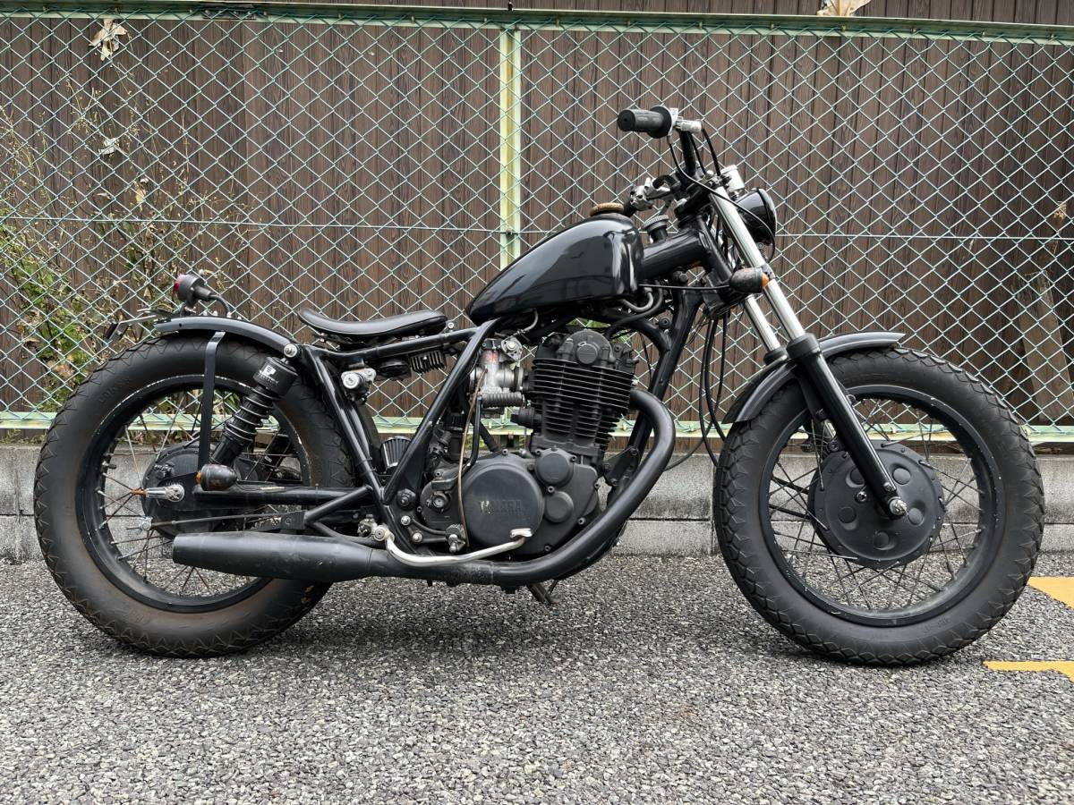 ヤマハ SR400 不動車 ジャンク 引取り限定 カギあり 一時抹消済み 