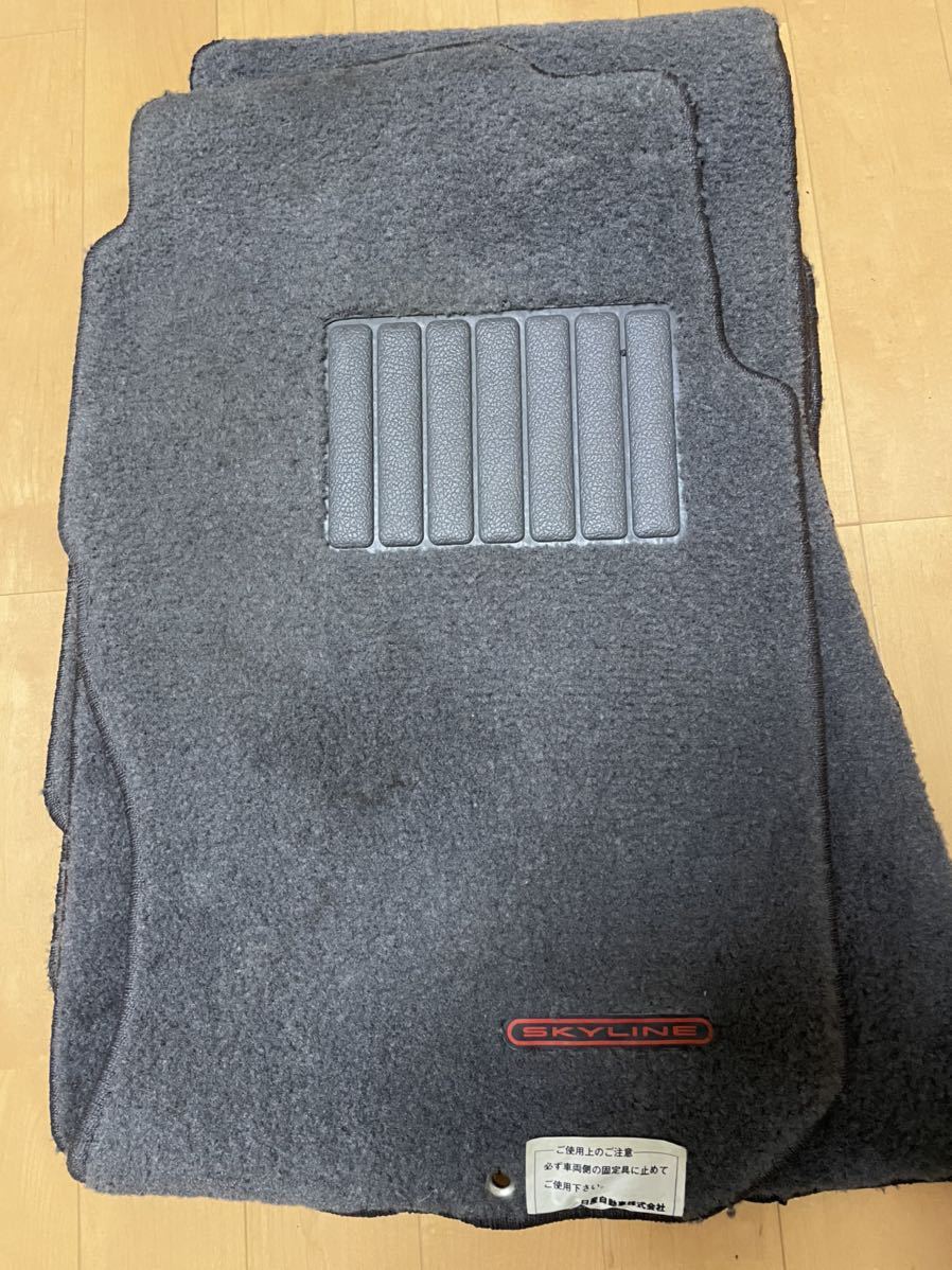 BNR32 GT-R 純正フロア マット 平成2年当時物