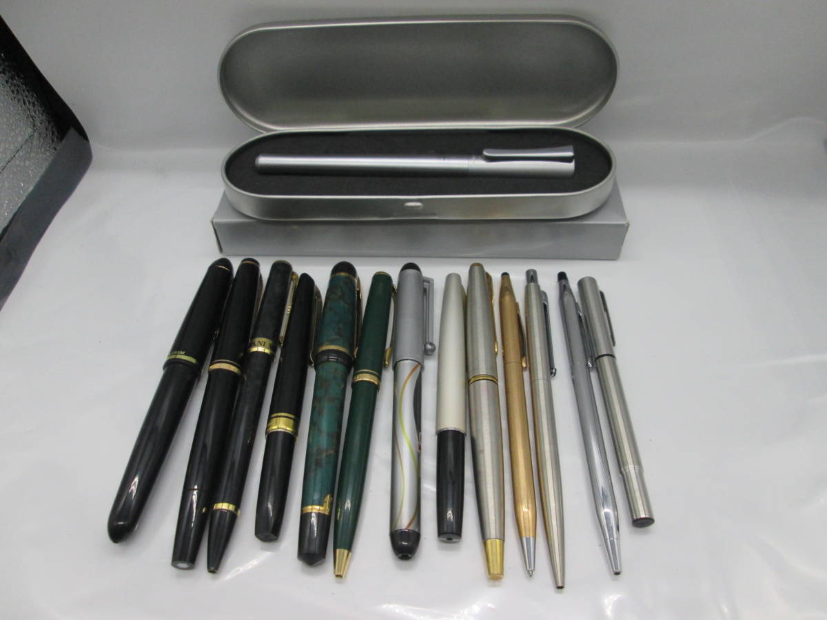 ト静】☆ MONTBLANC モンブラン万年筆 ボールペン 3本 インク まとめ 