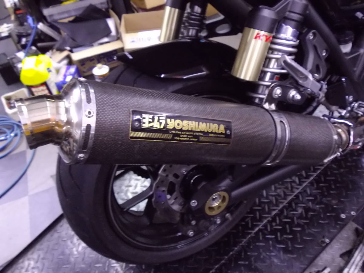 【正規品】 カワサキ ＺＲＸ１２００Ｄ ダエグ用 ヨシムラスリップオンサイレンサー ＵＳＥＤ(マフラー本体（社外）)｜売買されたオークション情報、yahooの商品情報をアーカイブ公開 - オークファン カワサキ用