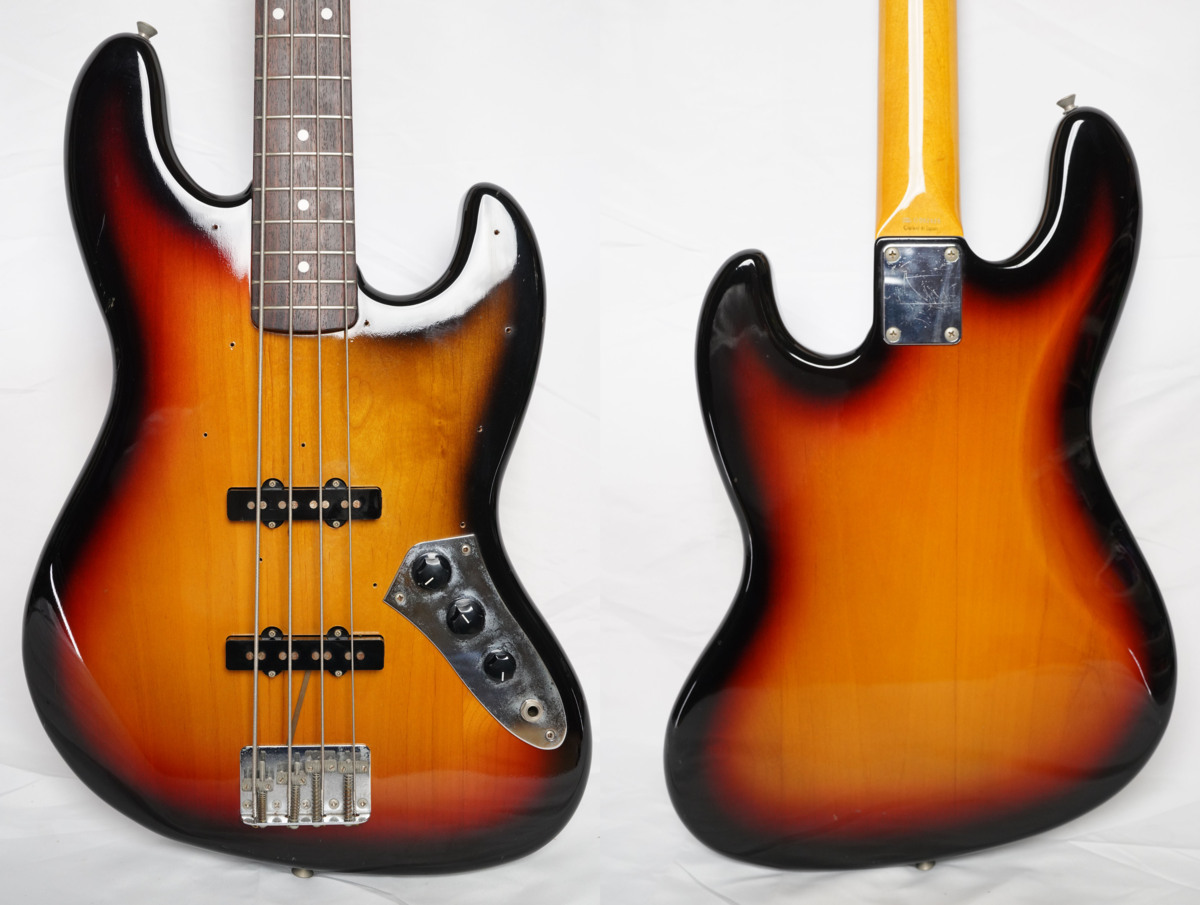 ☆Fender Japan☆JB62-75US JAZZ BASS 3TS ジャズベース Oシリアル 