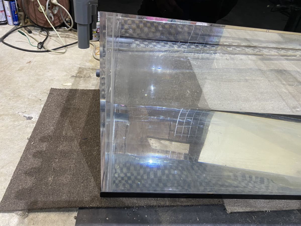 1200×600×450 アクリル水槽　濾過槽　サンプ　発送可能です。 アクリル水槽 濾過槽 サンプ 1000×450×450 1200-600-410 板厚5mm