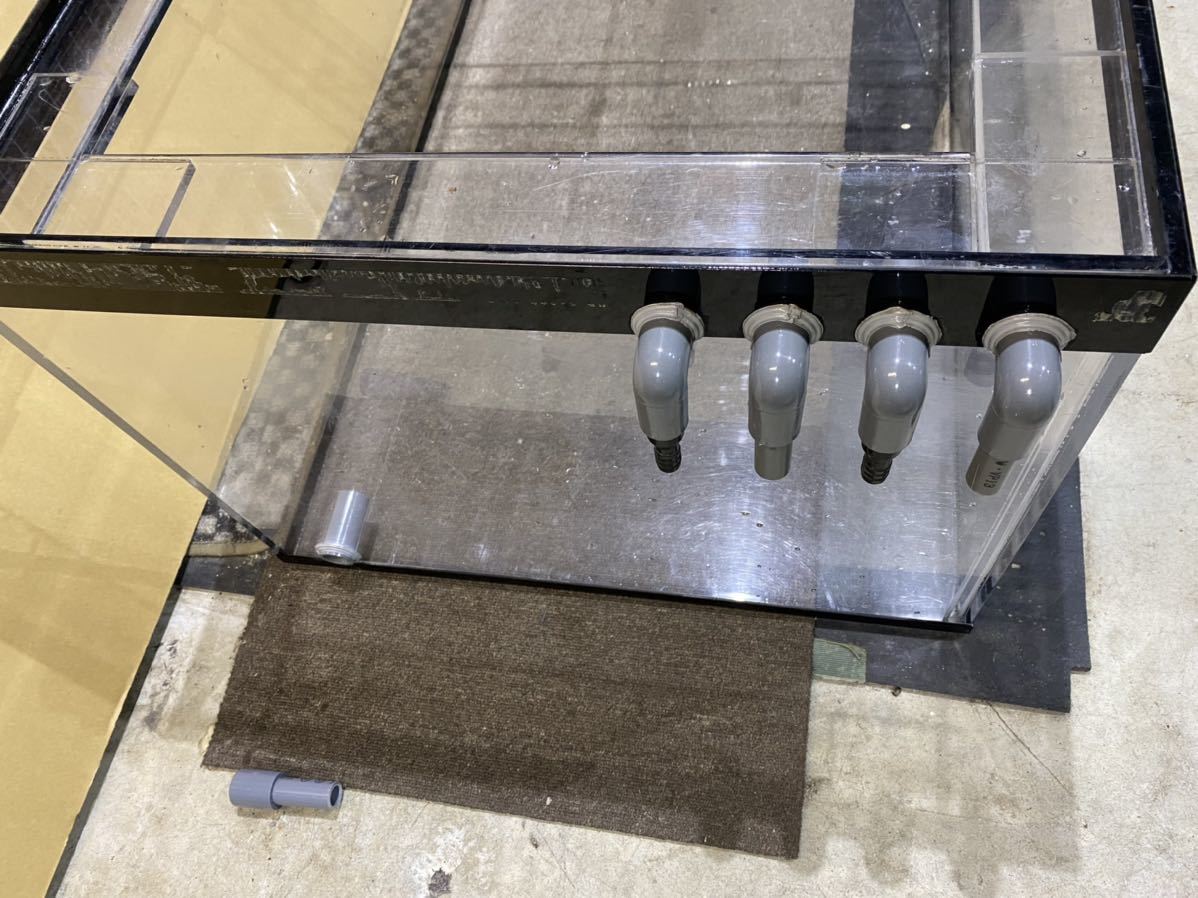 1200×600×450 アクリル水槽　濾過槽　サンプ　発送可能です。 アクリル水槽 濾過槽 サンプ 1000×450×450 1200-600-410 板厚5mm