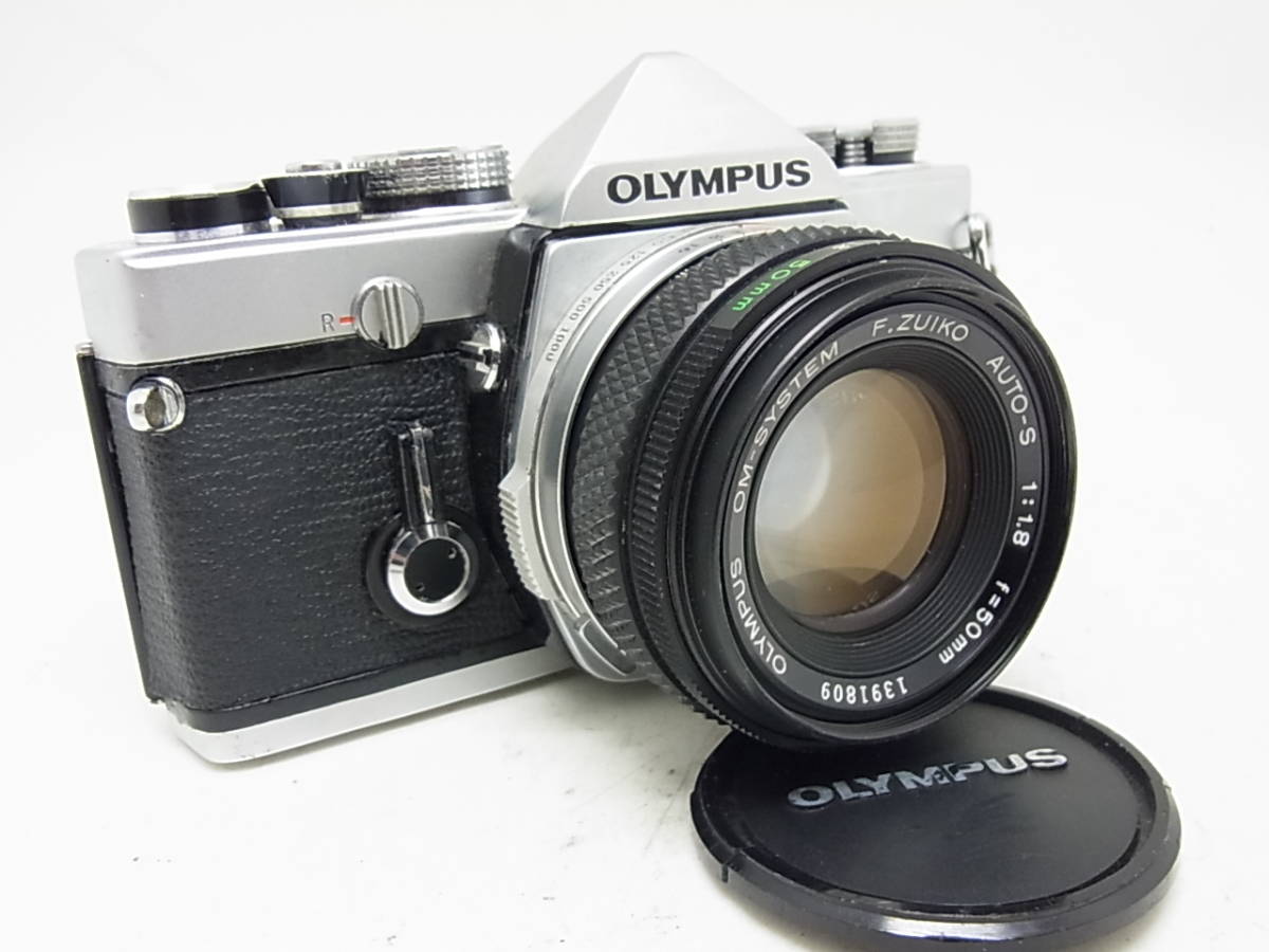 定番，安い OLYMPUS M-1+OMシステムFズイコーオートS 50mmF1.8 ボディは点検整備清掃済み プリズム交換対策済み レンズは 清掃整備済み(オリンパス)｜売買されたオークション情報、yahooの商品情報をアーカイ マニュアルフォーカス