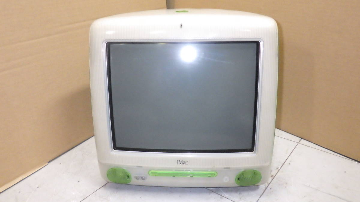 Apple iMac スケルトングリーン 本体のみ マック iMac G3
