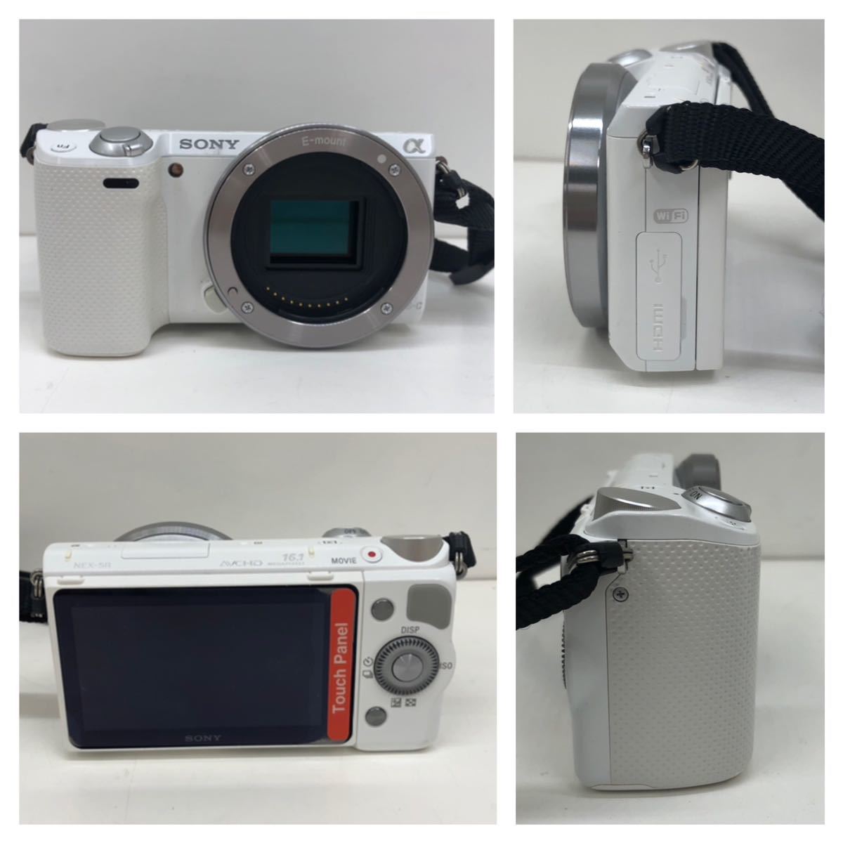 ジャンク品】SONY ソニー α NEX-5R ミラーレス一眼カメラ レンズ付き