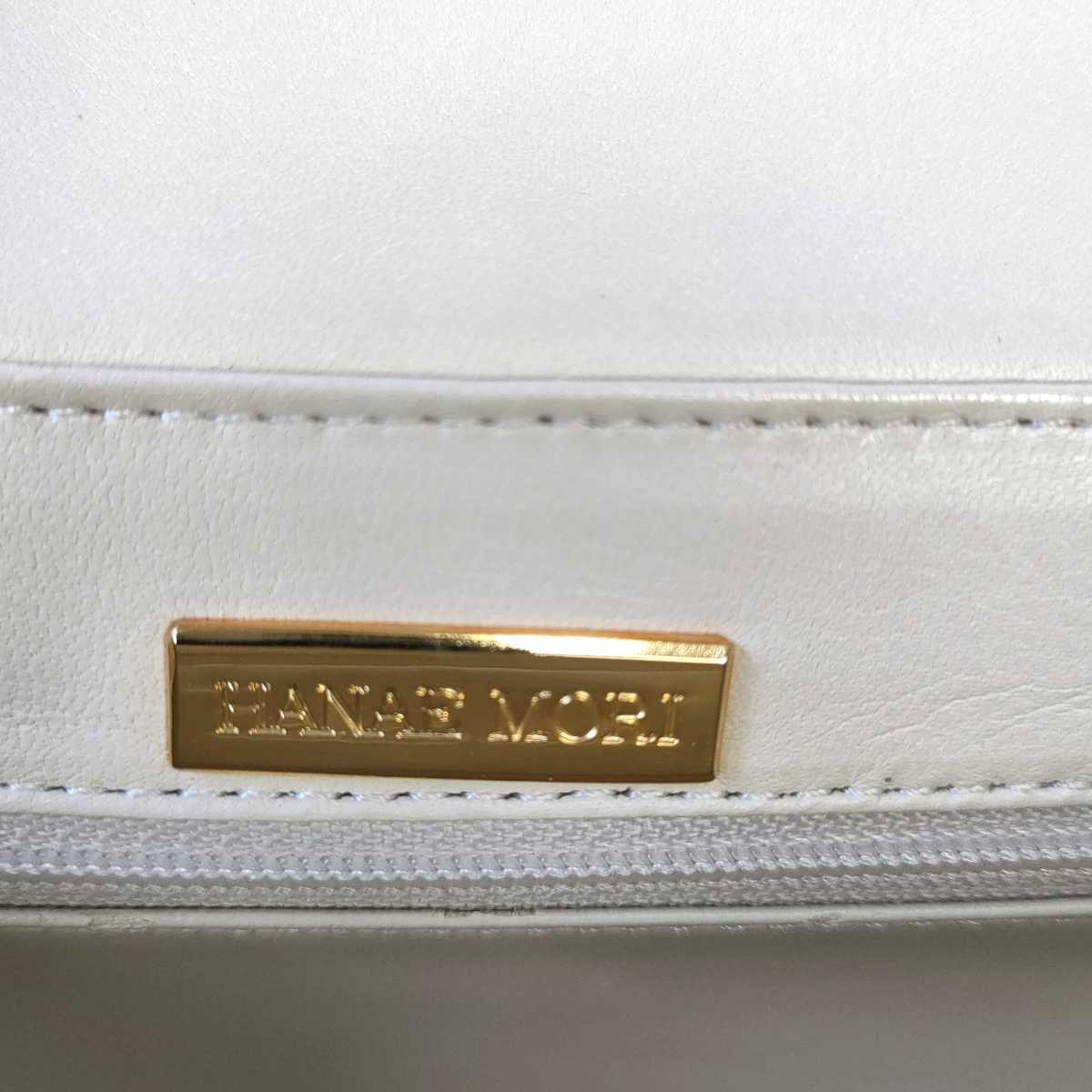 極美品 1円〜】HANAE MORI ハナエモリ レザー ゴールド金具 ターン 