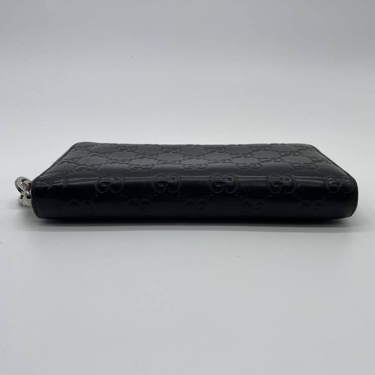 1円〜【美品】GUCCI グッチ 長財布 ラウンドジップ ラウンドファスナー 