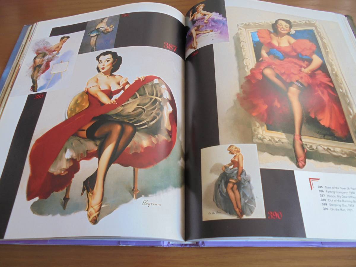 本 作品写真集 ジル ジル・エルブグレン 洋書ピンナップガール 作品集