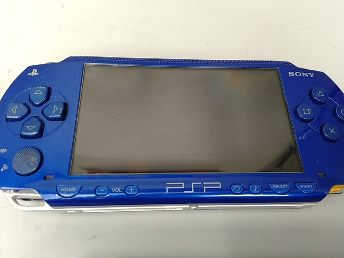 ジャンク PSP 本体 4台セット PSP-1000 メタリックブルー PSP-2000