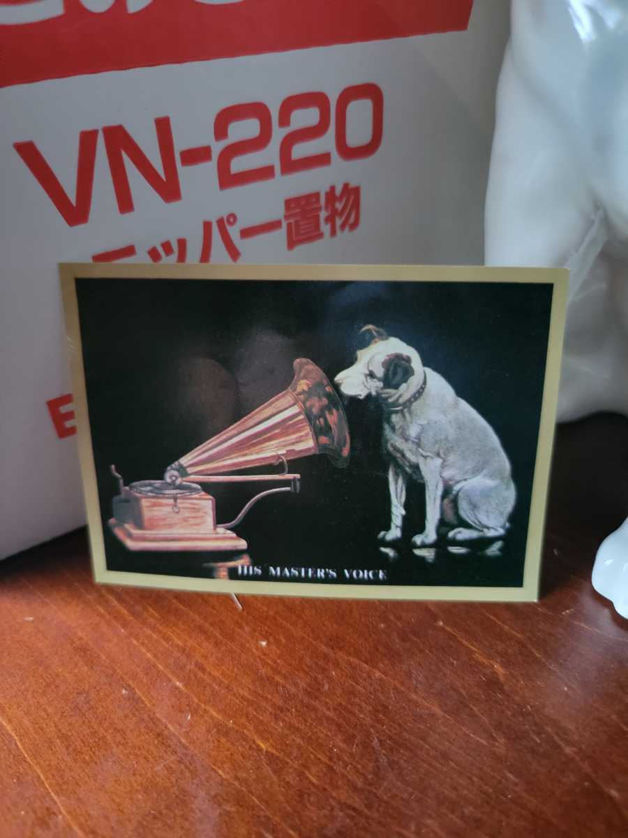 青銅 ビクター犬の置物 日本ビクター株式会社 ニッパー 犬 VICTOR