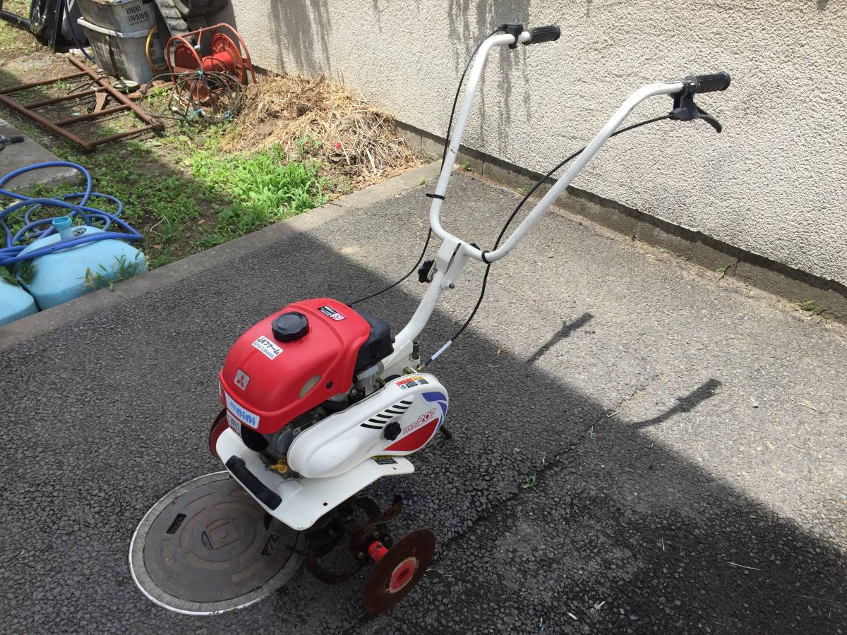 三菱 MITUBISHI 農用トラクター MM206 耕運機 歩行型 小型耕運機 農機 三菱 MITUBISHI 農用トラクター MM206 耕運機 歩行型 小型耕運機 農機