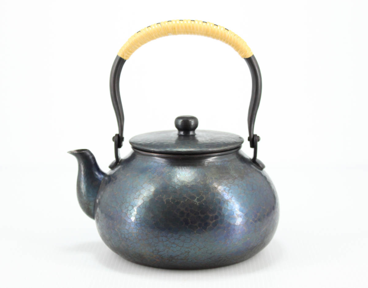 玉川堂 鎚起銅器 湯沸 薬缶 共箱 クラシックホビー・楽器・アート