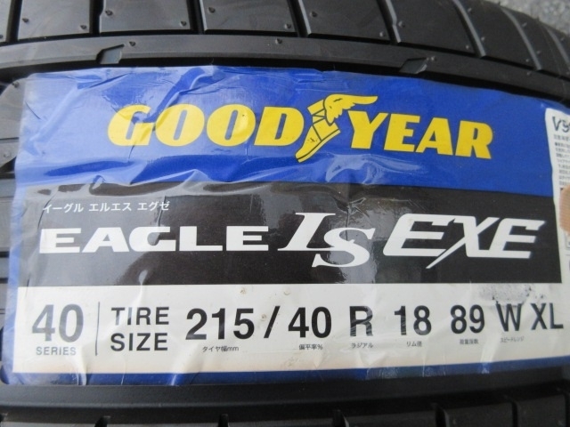 送料無料　235/40R18 グッドイヤー　EAGLE EXE 2本セット 送料無料 235⁄40R18 グッドイヤー EAGLE EXE 2本セット EAGLE LS