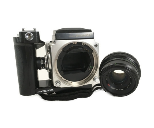 レンジファインダーカメラ Cintarレンズ　ジャンク品 ZENZA BRONICA ETR ZENZANON MC F2.8 75mm フィルムカメラ レンズ