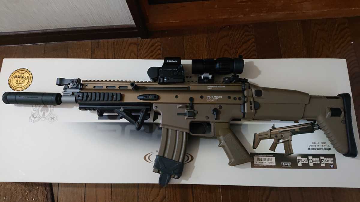東京マルイ 次世代電動ガン SCAR-L フラットダークアース です 【公式 