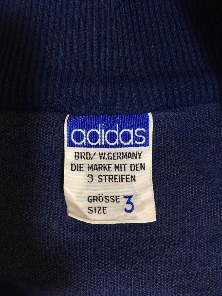 adidas アディダス トラックジャケット ジャージ 西ドイツ 60s 70s