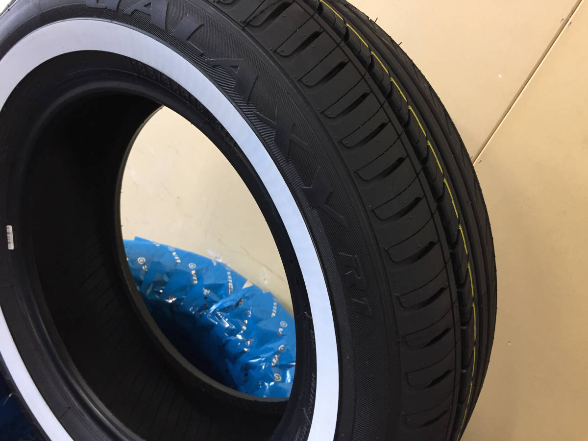 【ホワイトリボンタイヤ】新品未使用品！ 195/65R15 VITOUR 4本セット 在庫有り！当日発送可！ヴィツァー