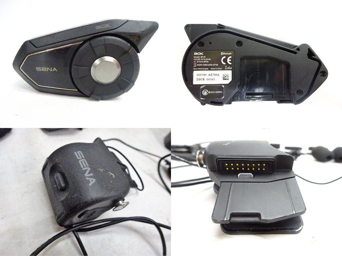 K-5953 SENA 30K SP46 Bluetooth セナ インカム ジャンク品 菅13 