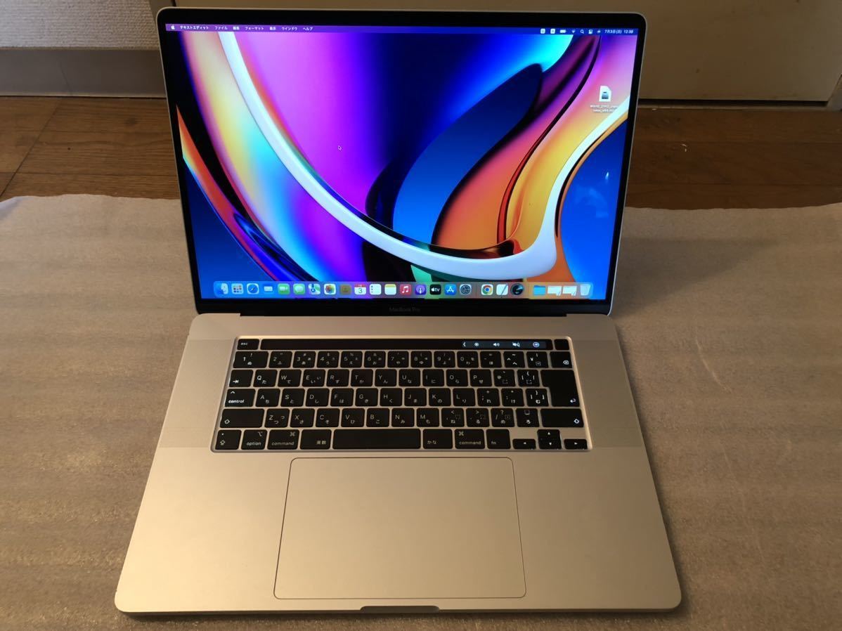 MacBook Pro 16-inch 2019 A2141メモリ16GB SSD 512GB シルバー core