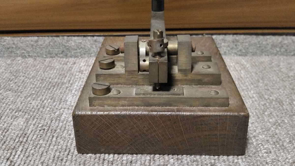 逓信型甲種単流電鍵(復刻品 電鍵って最高だ！？ ハイモンド