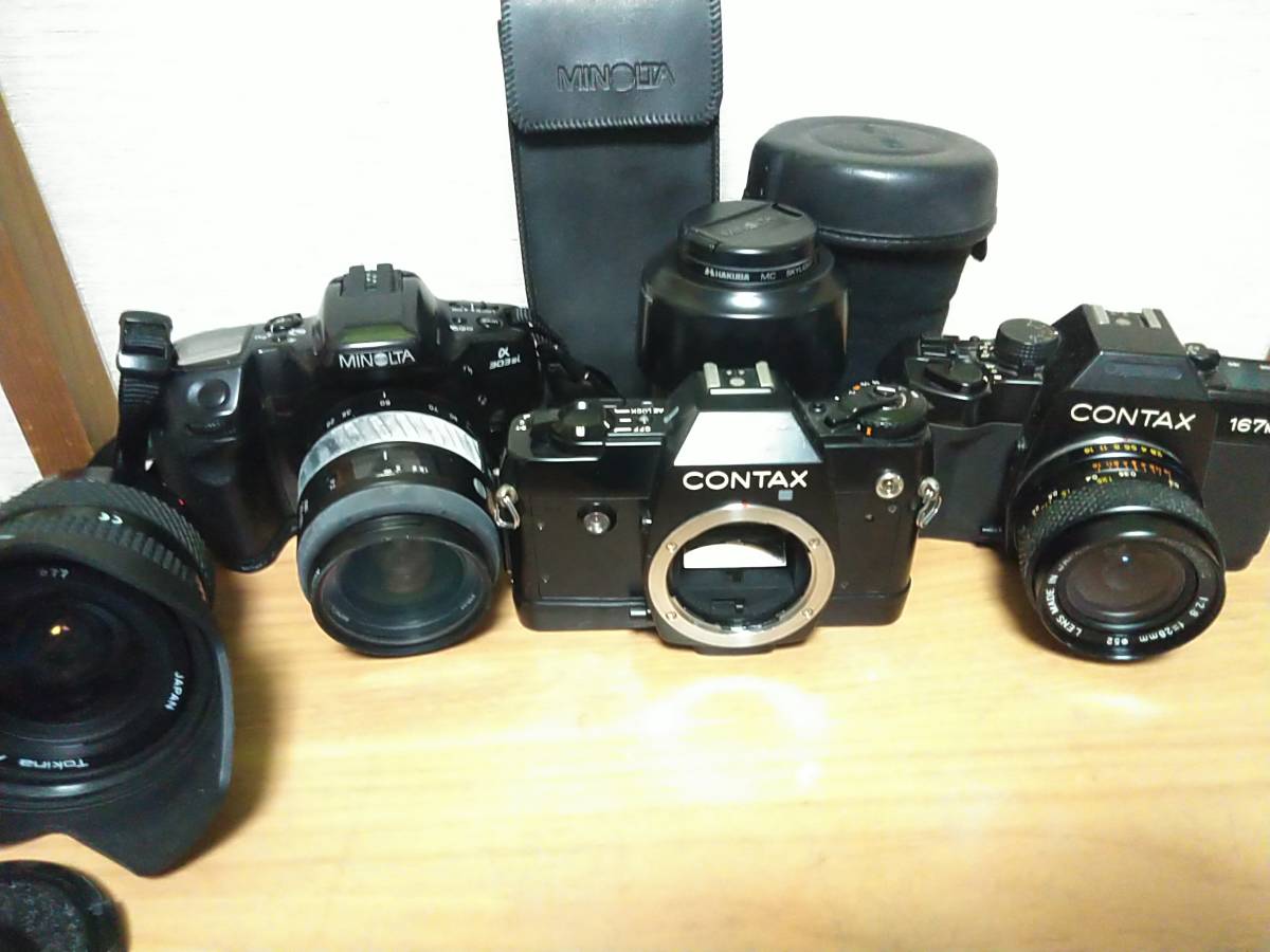 MINOLTAフィルムカメラ　８台セット MINOLTA（ミノルタ）のフィルムカメラ代表機種まとめ 一眼レフ・レンジ