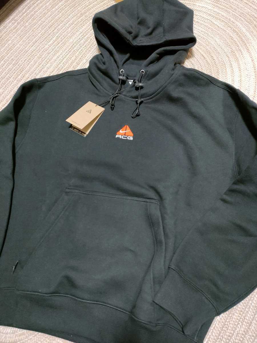 HOT，最新作 定価13200 NIKE ACG ヘビーウエイト スウェット パーカー M オーバーシルエット 黒 ブラック ナイキ メンズ 裏起毛 刺繍 アウトドア(パーカ)｜売買されたオークション情報、yahooの商品情報をアー 男性用