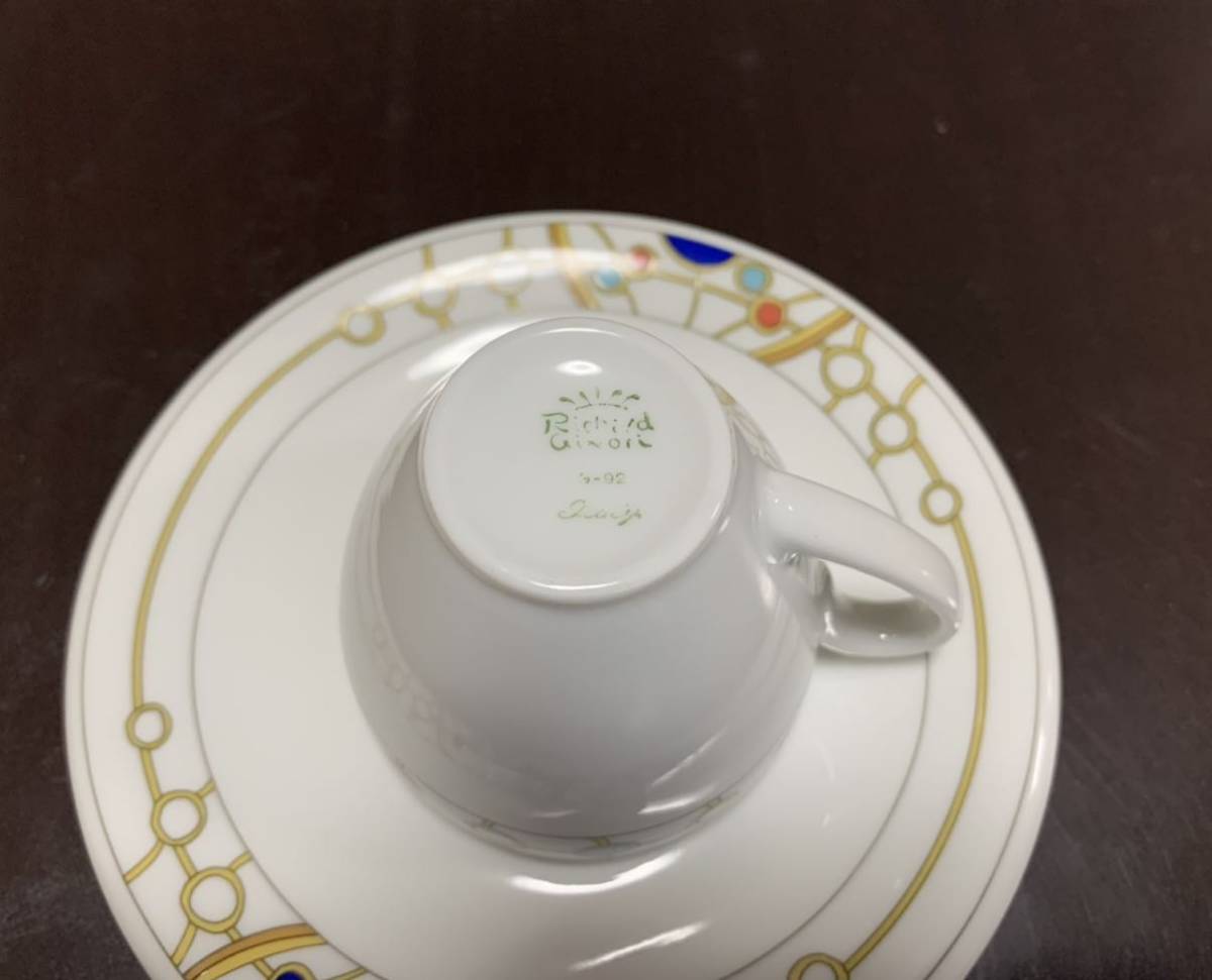 リチャード ジノリ デミタスカップ Richard Ginori カップ&ソーサー 