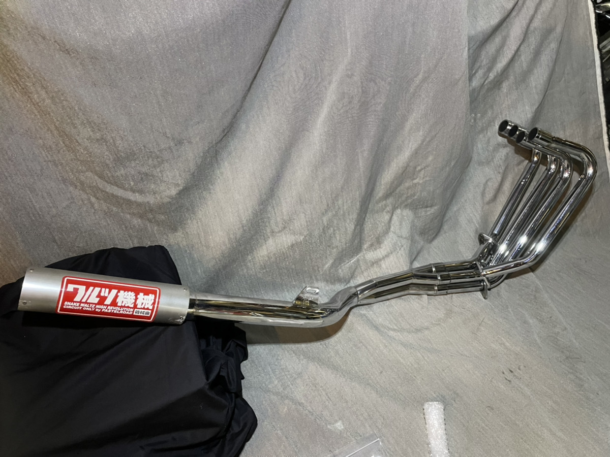 ゼファー400/400x用 ワルツ 機械曲げマフラー(マフラー関連パーツ 
