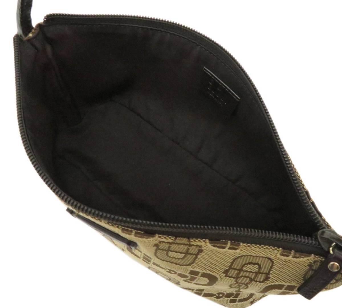 6237 極希少 美品 GUCCI グッチ ホースビット柄 キャンバス×レザー 