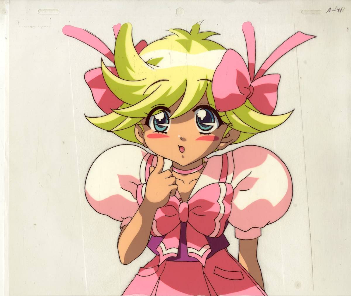 セル画「天使になるもん！」 Z00005586/○セル画/「天使になるもん」(原画、設定資料集)｜売買され