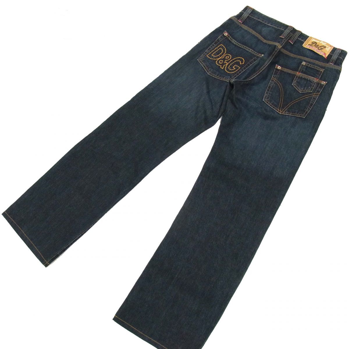 美品◎ドルチェ＆ガッバーナ ジーンズ 色濃い ウォッシュ加工  
