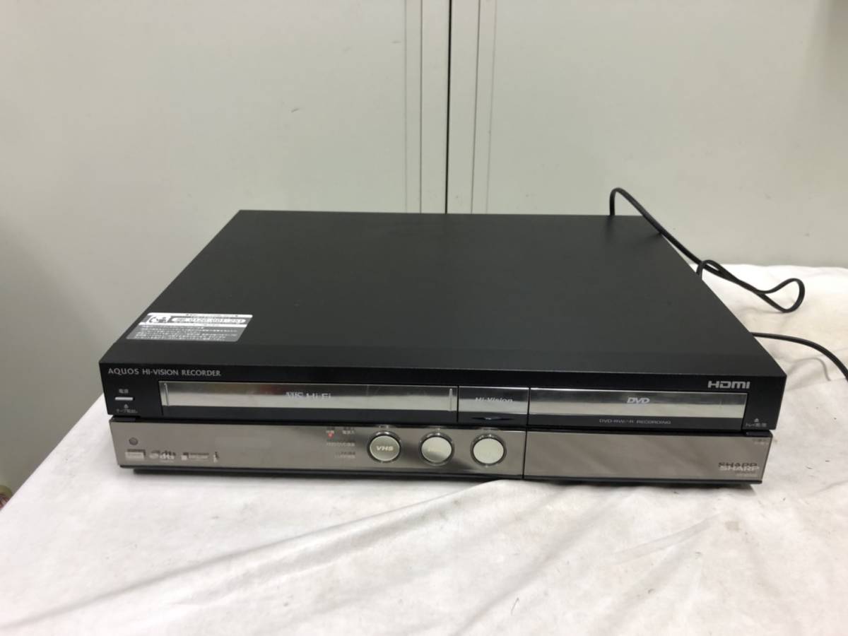 DV-ACV52 AQUOS SHARP ハイビジョンレコーダー シャープ - 価格.com
