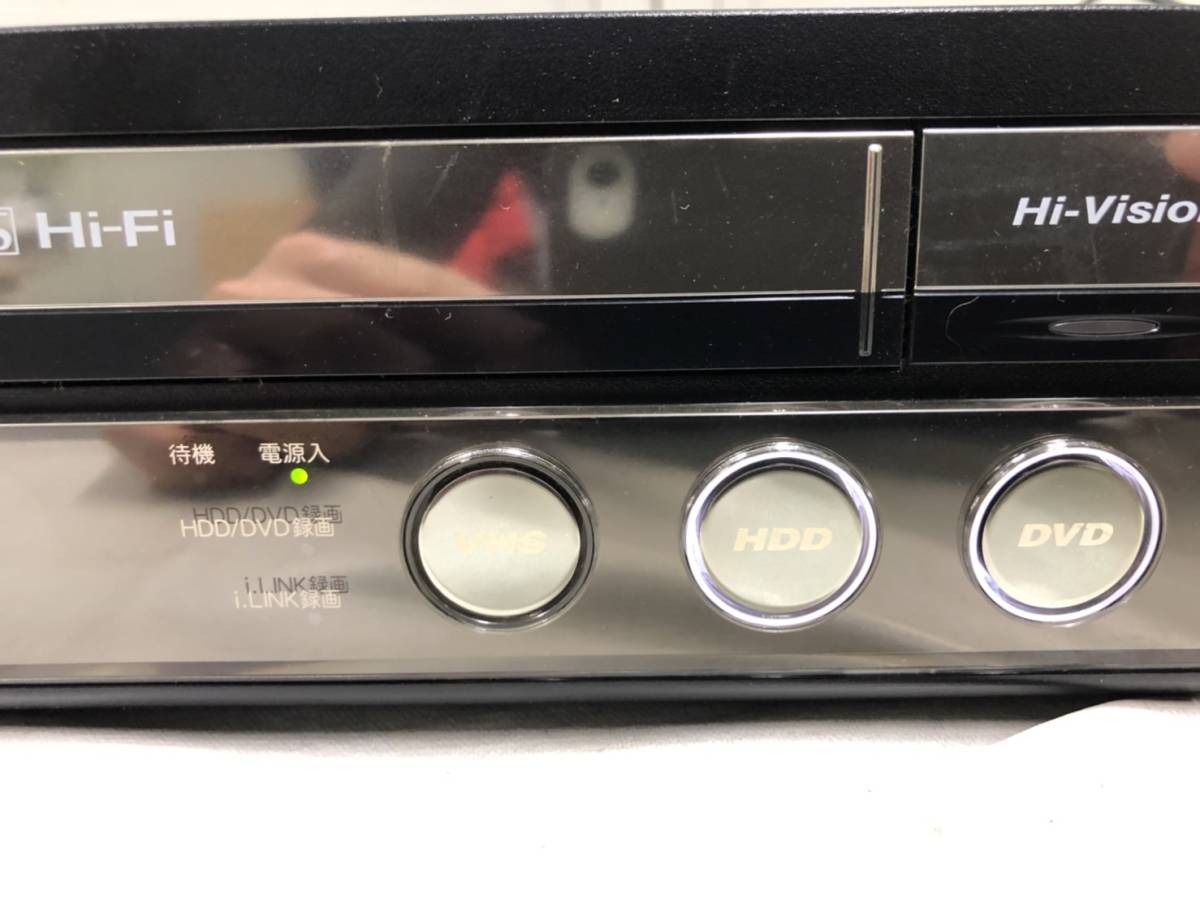 シャープ DV-ACV52 HDD搭載 ビデオ一体型 DVDレコーダー ☆ SHARP 「DV