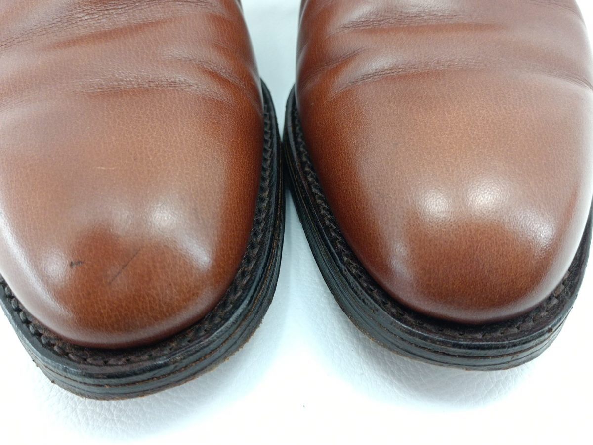 中古】 8695 JOHN LOBB SADDLE レザーシューズ メンズ ブラウン サイズ